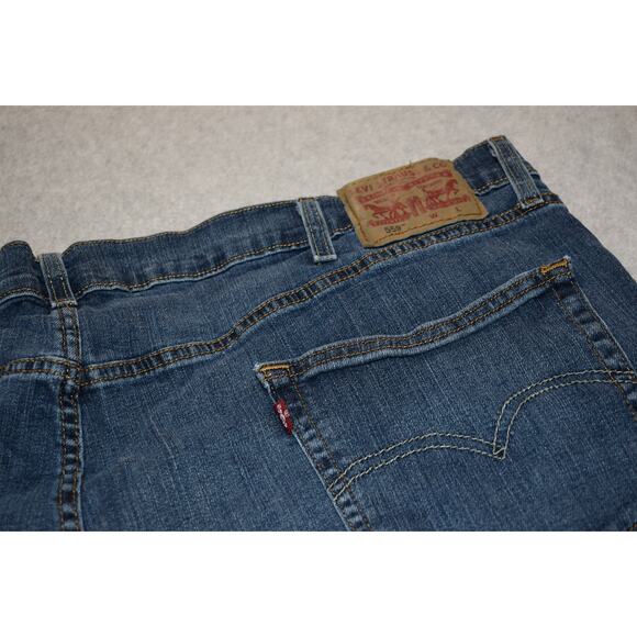 Levis 559 Jeans Mens Size 50 x 30 Classic Straight Blue Cotton Denim Stretch - Picture 1 of 7